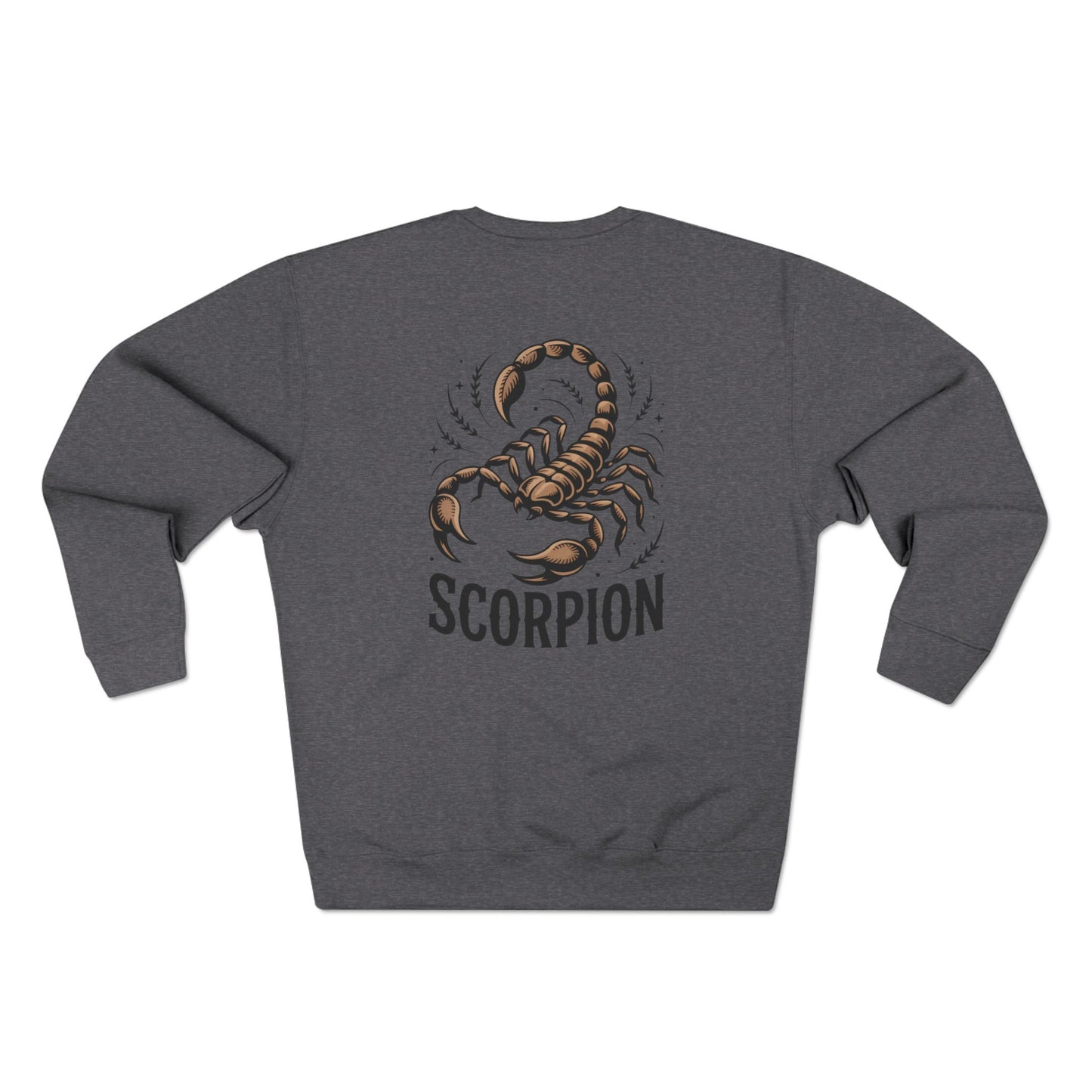 Scorpion Zodiac Crewneck Sweatshirt – Scorpio Astrology Graphic